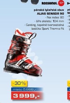pánská lyžařská obuv ROSSIGNOL Alias Sensor 90