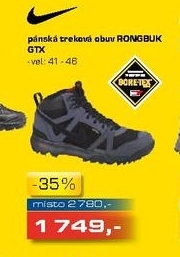 pánská treková obuv NIKE RONGBUK GTX