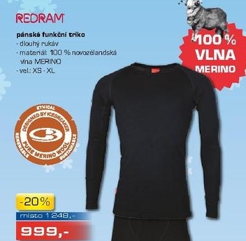 pánské funkční triko REDRAM