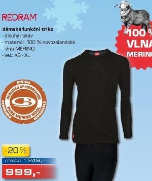 dámské funkční triko REDRAM