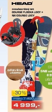 snowboard HEAD COURSE FLOCKA LGCY NX COURSE LGCY
