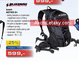sportovní batoh BLIZZARD  ACTIVE 2 