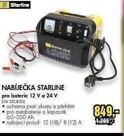 nabíječka autobaterii STARLINE