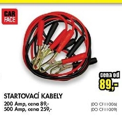 startovací kabely CAR FACE 
