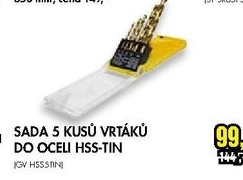 sada vrtáků do oceli