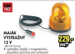 výstražný maják 12V