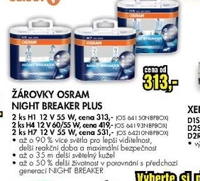 halogenové žárovky OSRAM