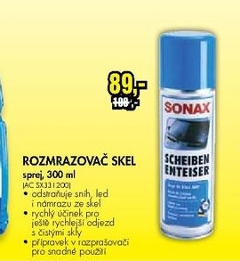 SONAX rozmrazovač skel 300ml