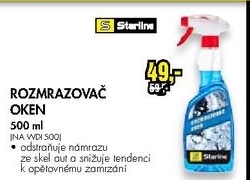 rozmrazovač okenních skel S STARLLINE 500ml