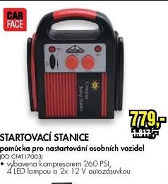 startovací stanice s kompresorem 260 PSI