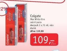 Colgate Max White One, zubní pasta duopack