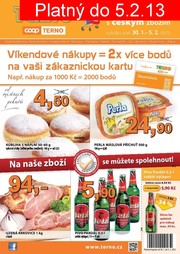 akční leták COOP 30.1.2013-5.2.2013