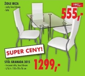 Granada, jídelní stůl