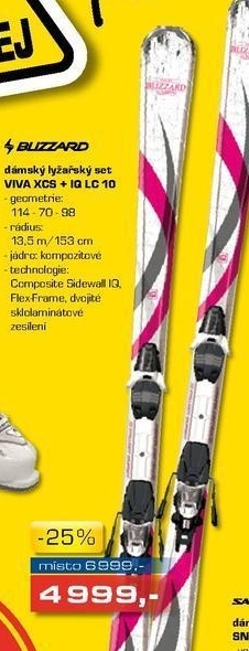 sjezdový set BLIZZARD VIVA XCS IO LC 10
