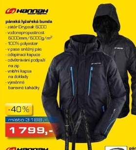 pánská lyžařská bunda HANNAH