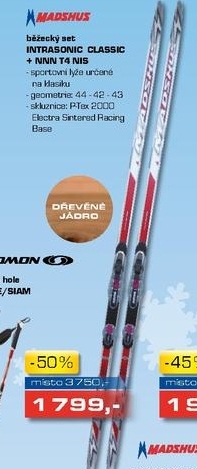 běžecký set INTRASONIC CLASSIC NNN T4 NIS