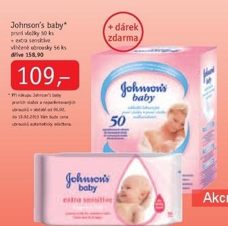 Johnson´s Baby, prsní vložky