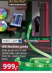 LED flexibilní pásky 4x50cm 15 LED