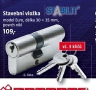 stavební vložka STABIL