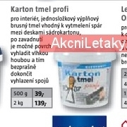 Karton tmel, brusný