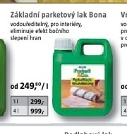 základní parketový lak Bona