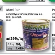 akrylpolyuretanový parketový lak SOKRATES