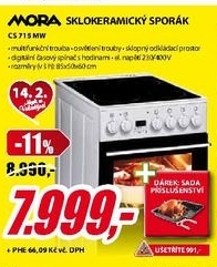 MORA CS 715MW elektrický sporák