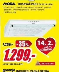 odsávač par MORA OP 5710