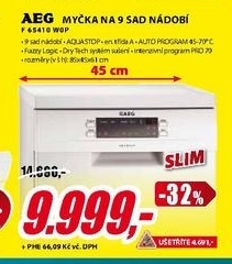 myčka nádobí AEG F65410WOP