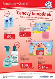 akční leták dm drogerie 13.2.2013-13.3.2013