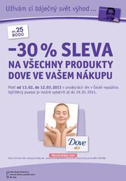 akční leták dm drogerie 13.2.2013-13.3.2013