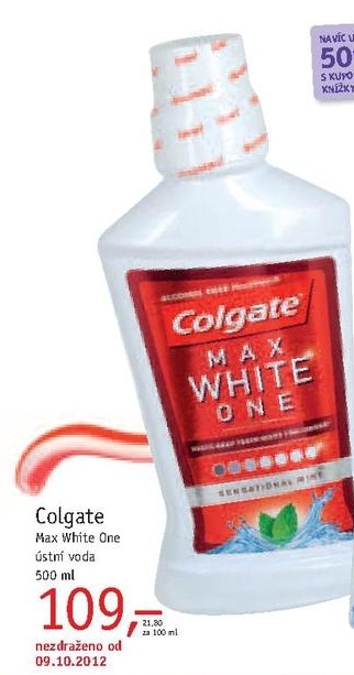 Colgate Max White One, ústní voda