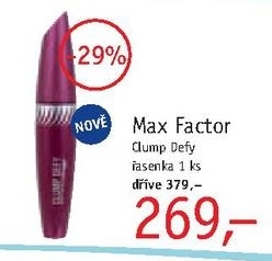 Max Factor Clump Defy, řasenka