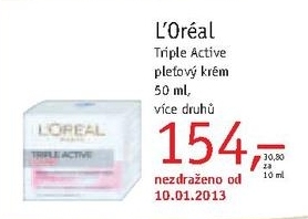 L´Oréal Triple Active, pleťový krém