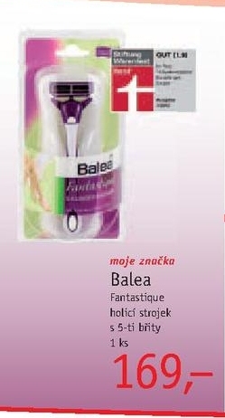 Balea Fantastique, holící strojek s 5ti břity