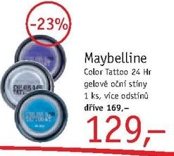Maybelline Color Tattoo 24 hr, gelové oční stíny