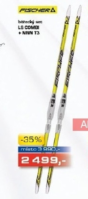 FISCHER LS COMBI  NNN  T3, běžecký set
