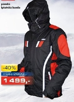 atraktivní pánská lyžařská bunda