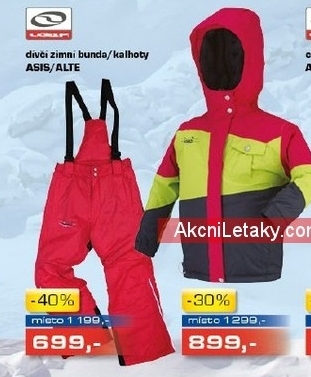 dívčí zimní bunda/kalhoty ASIS /ALTE