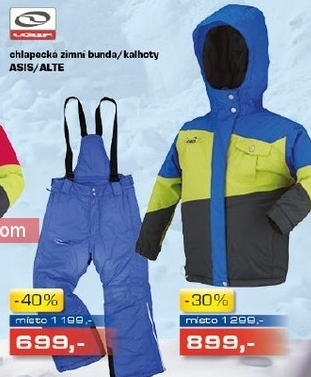 chlapecká zimní bunda /kalhoty ASIS/ALTE 