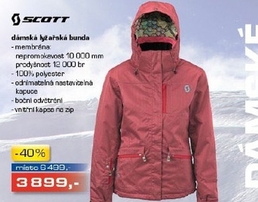dámská lyžařská bunda SCOTT