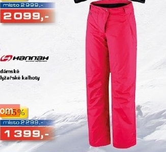 dámské lyžařské kalhoty HANNAH