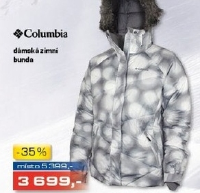 dámská zimní bunda Columbia