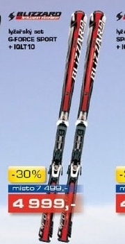 sjezdov set BLIZZARD G-FORCE SPORT IQLT 10