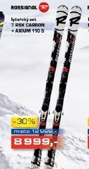 sjezdový set,  RX CARBON  AXIUM 110 S ROSSIGNOL 