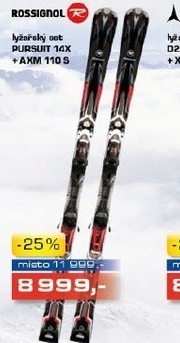 sjezdový set ROSSIGNOL PURSUIT 14X AXM 110S