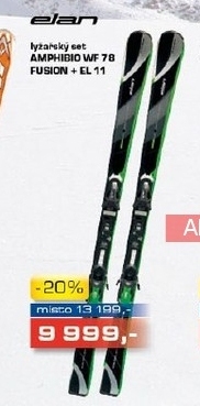 sjezdový set ELAN AMPHIBIO WF 78 FUNSION  EL 11