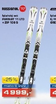 sjezdový set ROSSIGNOL PURSUIT 11 LTD ZIP 100S