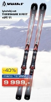 sjezdový set VOLKL TIGERSHARK 8 FEET IPT 11