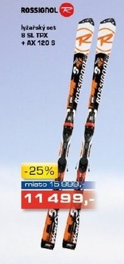 sjezdový set ROSSIGNOL 8 SL TPX AX 120 S